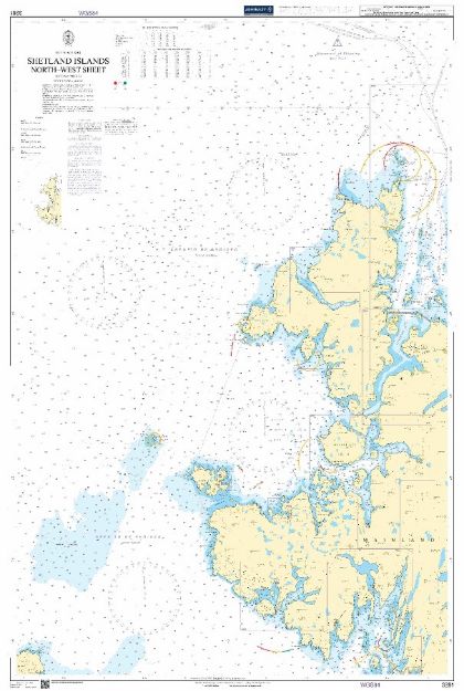 BA 3281 - Shetland Islands - North-west Sheet